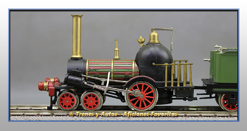 Locomotora vapor La Prussia - Berlín Potsdam
